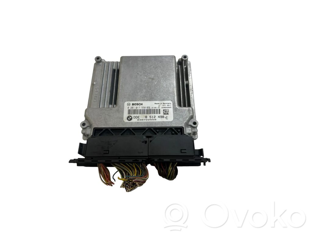 BMW 5 E60 E61 Variklio valdymo blokas 