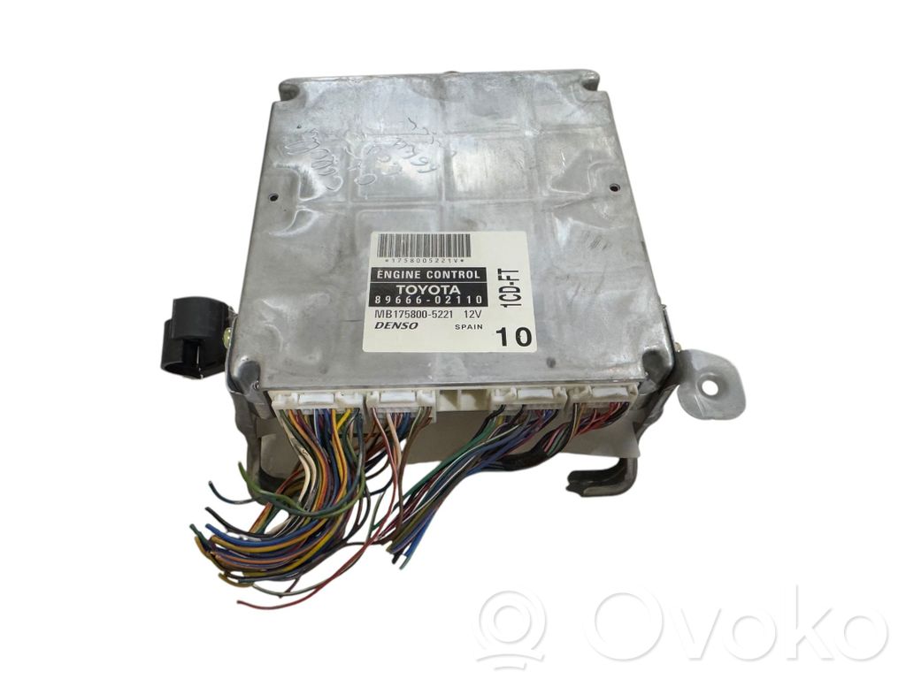Toyota Corolla E120 E130 Engine control unit/module 