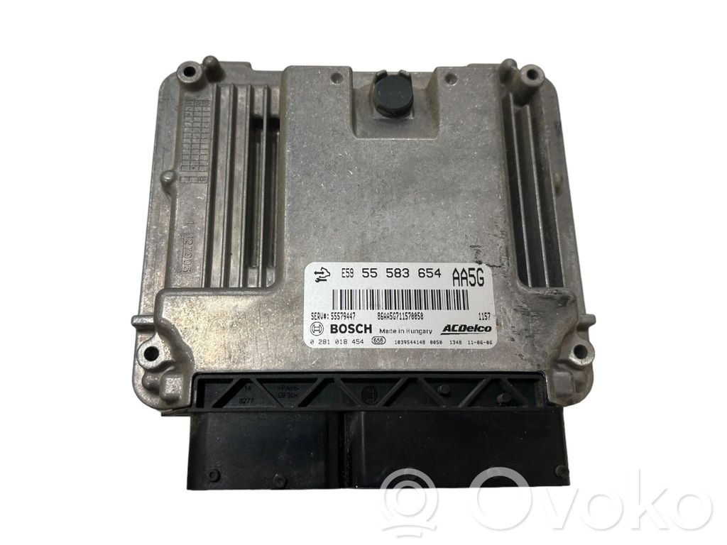 Opel Astra J Engine control unit/module 