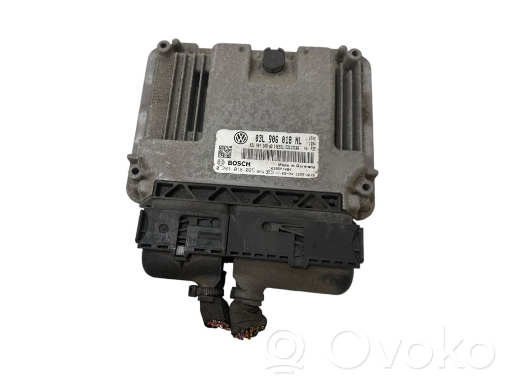 Engine control unit/module   03L906018NL,0281018025