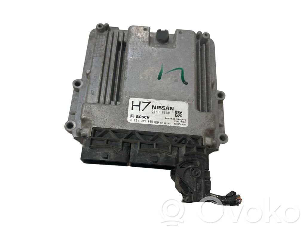 Nissan Qashqai Engine control unit/module 