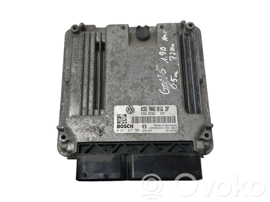 Volkswagen Golf V Engine control unit/module 
