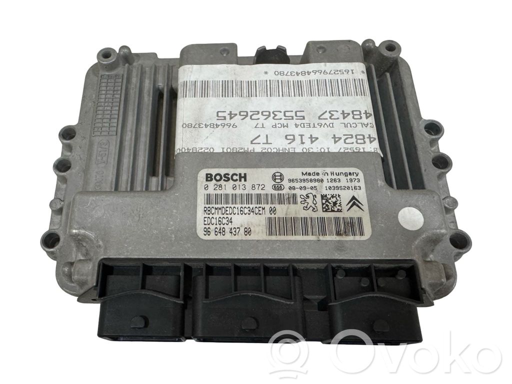 Peugeot 308 Unitate/modul de control motor 