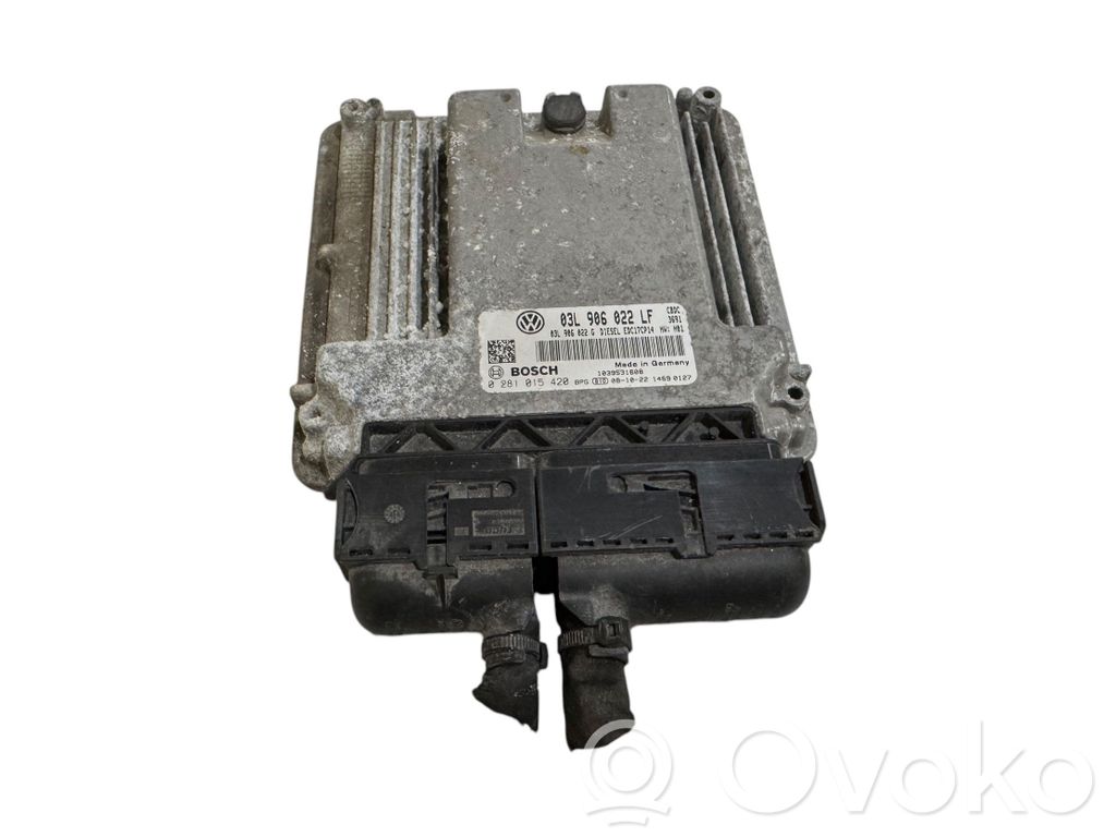 Volkswagen Golf VI Engine control unit/module 