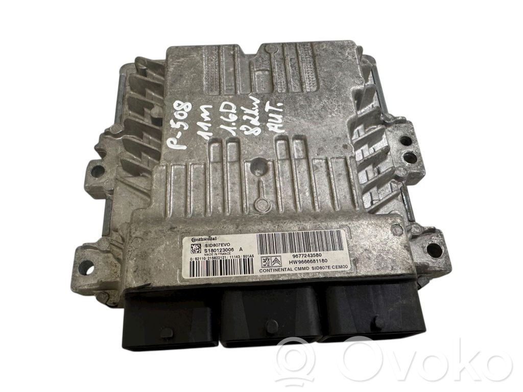 Peugeot 508 Engine control unit/module 