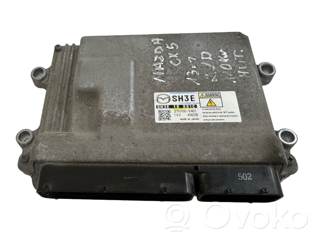 Sterownik / Moduł ECU   2757005401,SH3E18881C,K4238