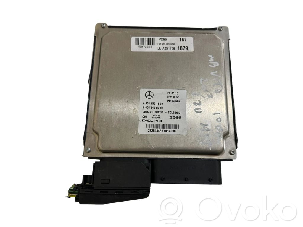 Mercedes-Benz Vito Viano W639 Sterownik / Moduł ECU 