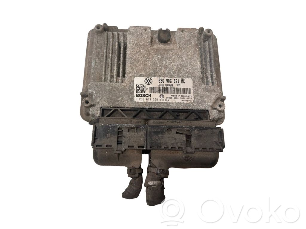 Skoda Octavia Mk2 (1Z) Sterownik / Moduł ECU 