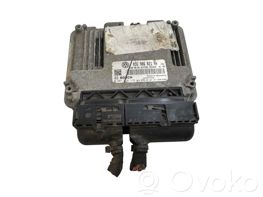 Volkswagen Golf V Engine control unit/module 