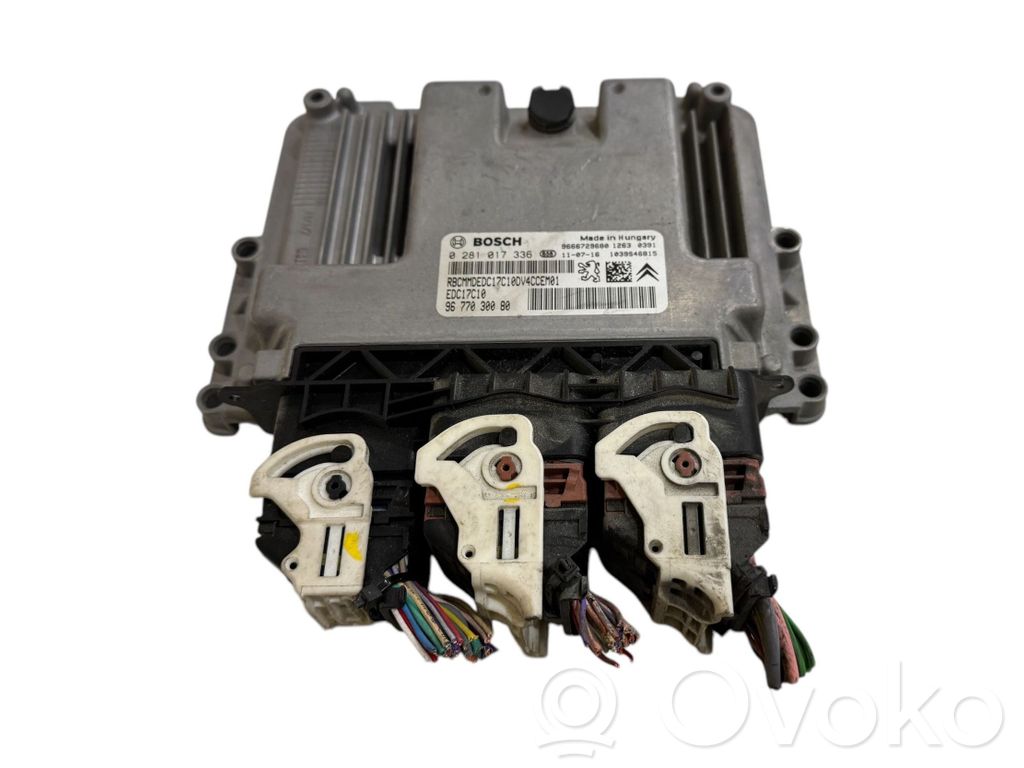 Peugeot 207 Engine control unit/module 