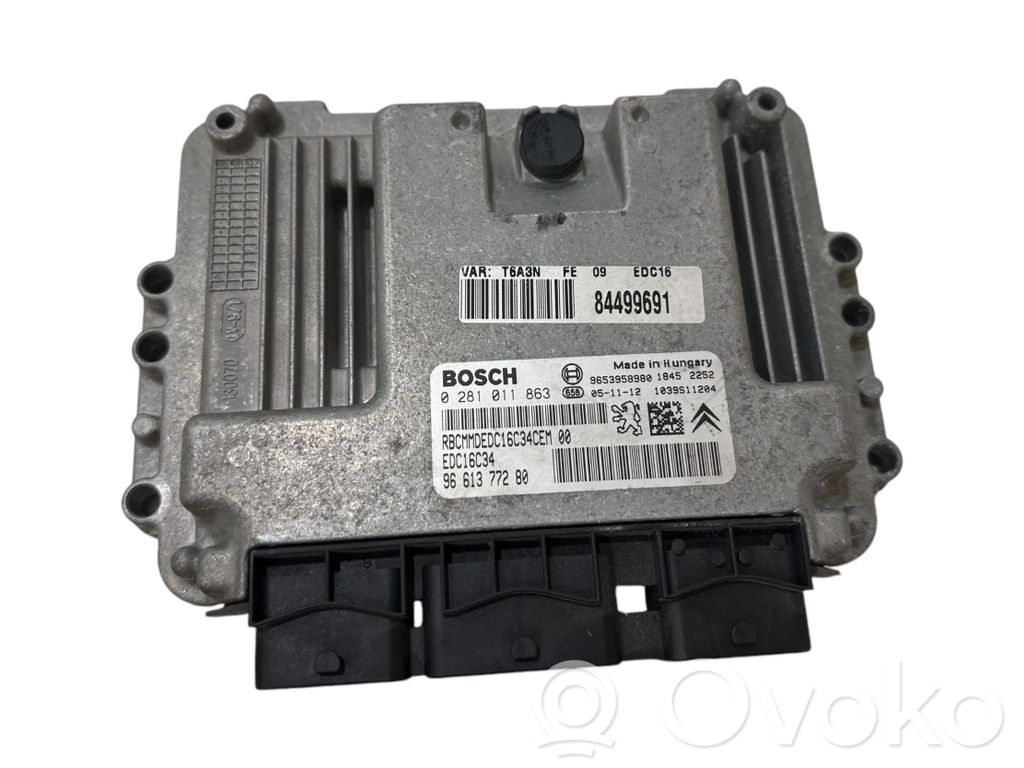 Peugeot 307 Engine control unit/module 