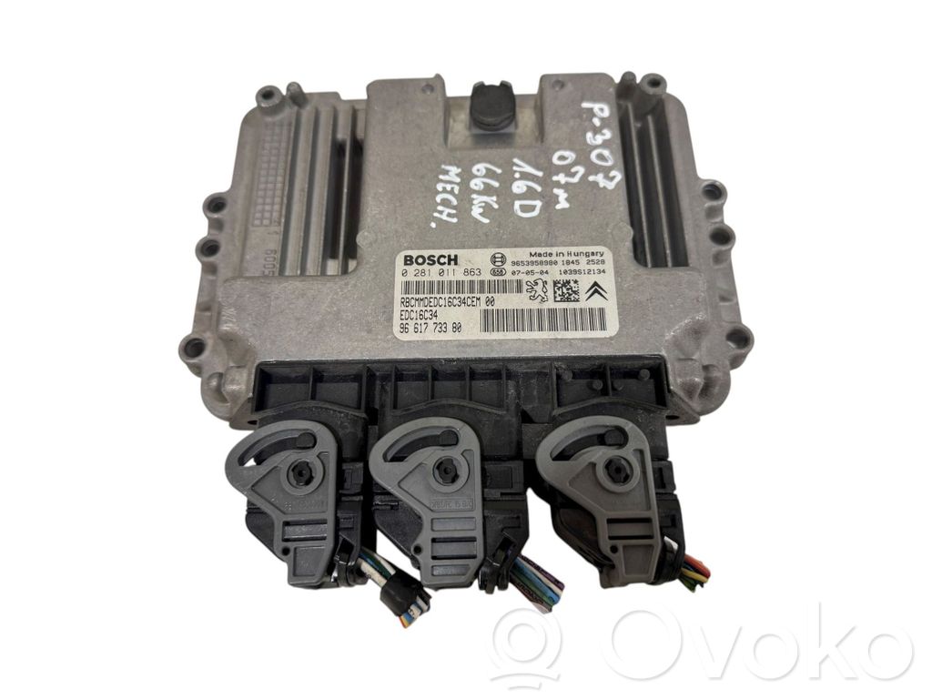 Peugeot 307 Engine control unit/module 