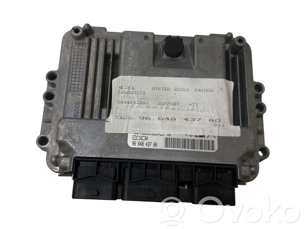 Peugeot 308 Engine control unit/module 