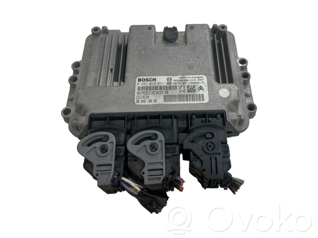 Citroen Berlingo Engine control unit/module 