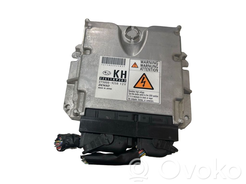 Engine control unit/module   2758009258,22611AP203