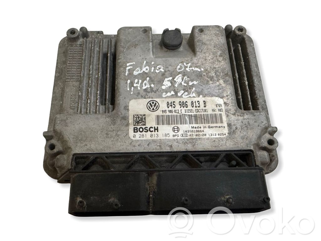 Skoda Fabia Mk1 (6Y) Variklio valdymo blokas 