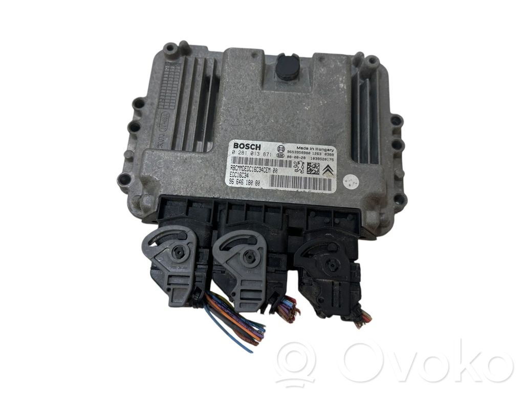 Citroen Berlingo Engine control unit/module 