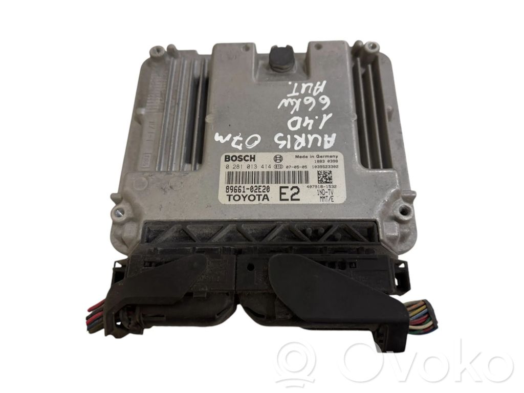 Toyota Auris 150 Engine control unit/module 