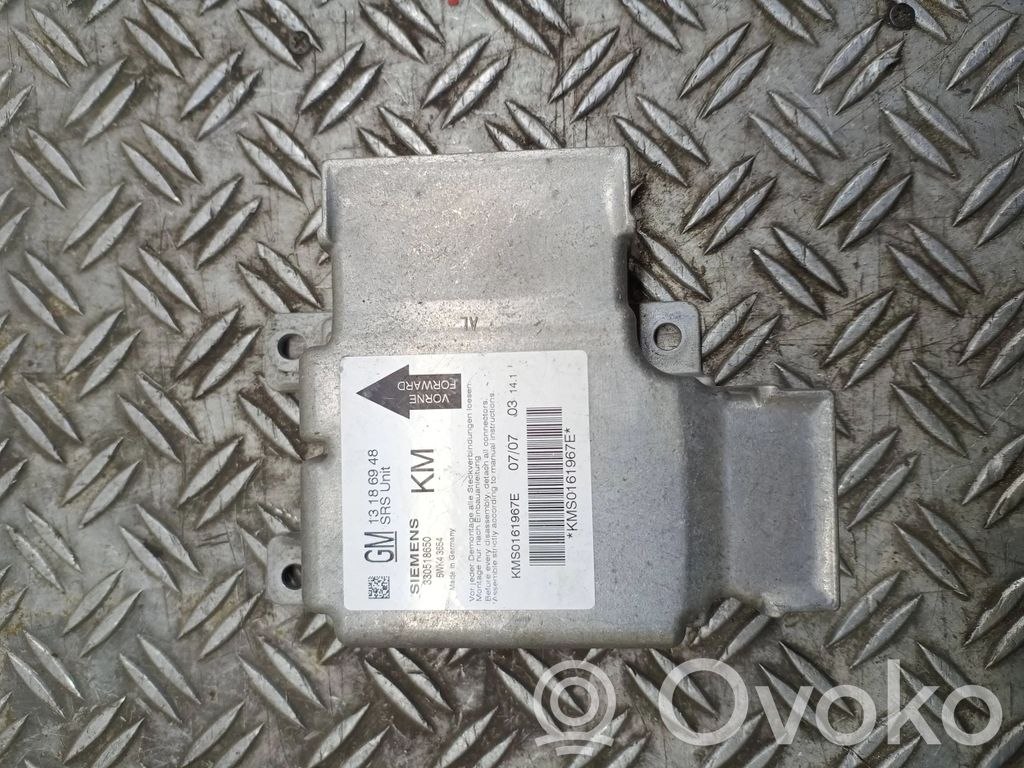 Opel Vectra C Airbag control unit/module 