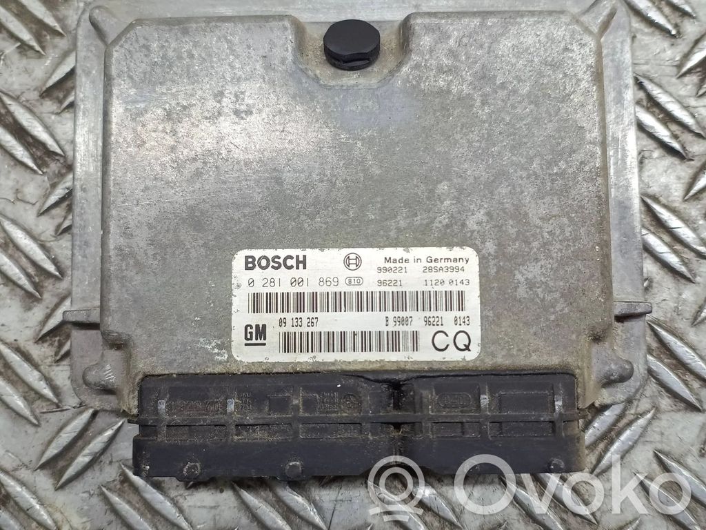 Opel Astra G Engine control unit/module 