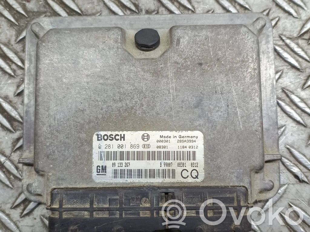 Engine control unit/module   09133267,28SA3994,0281001869