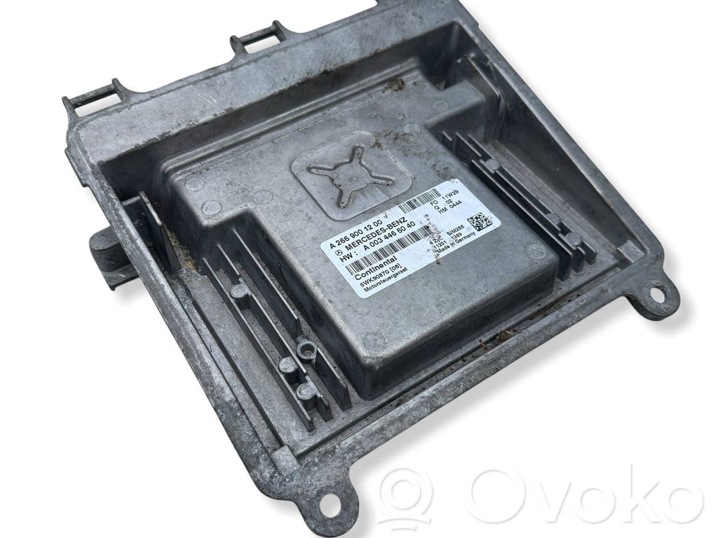 Mercedes-Benz A W169 Engine control unit/module 