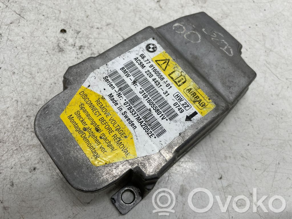 BMW 5 E60 E61 Airbag control unit/module 