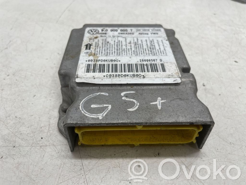 Volkswagen Golf VI Airbag control unit/module 