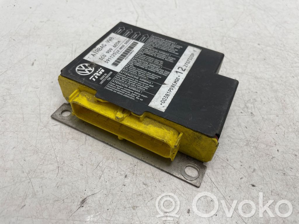 Volkswagen PASSAT B6 Airbag control unit/module 