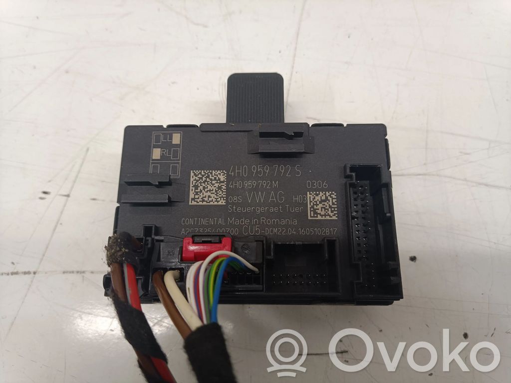 Porsche Macan (95B) Door control unit/module 