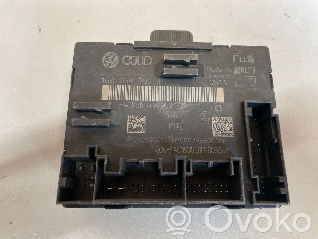 Audi A6 S6 C7 4G Door control unit/module 