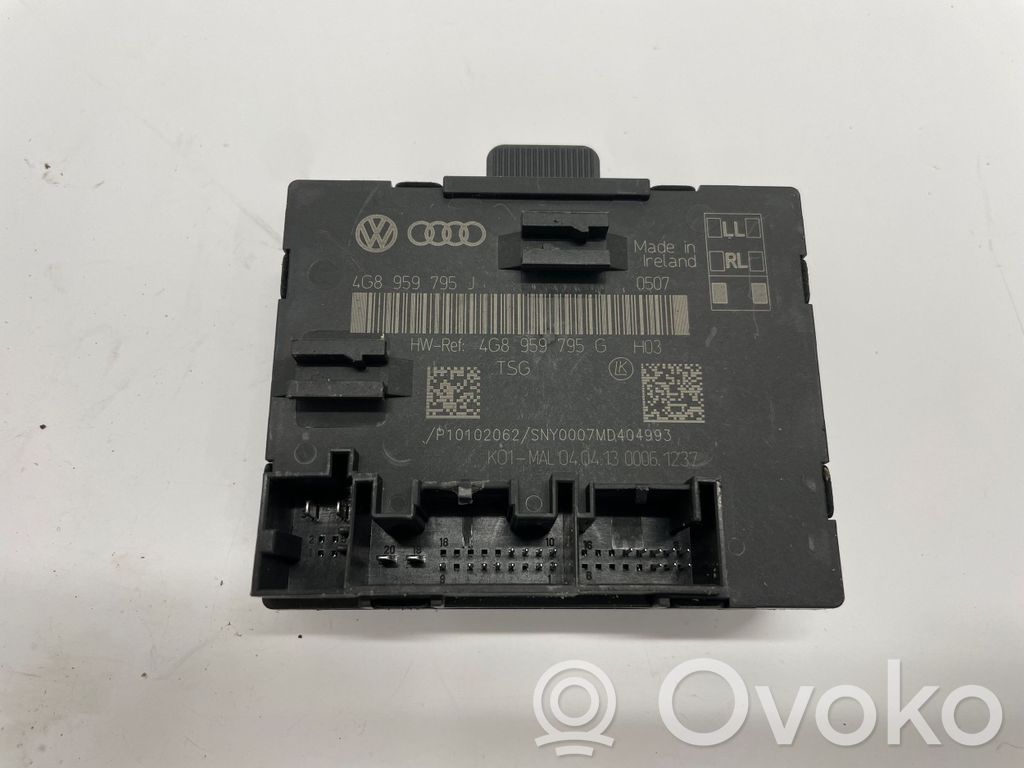 Audi A6 S6 C7 4G Door control unit/module 
