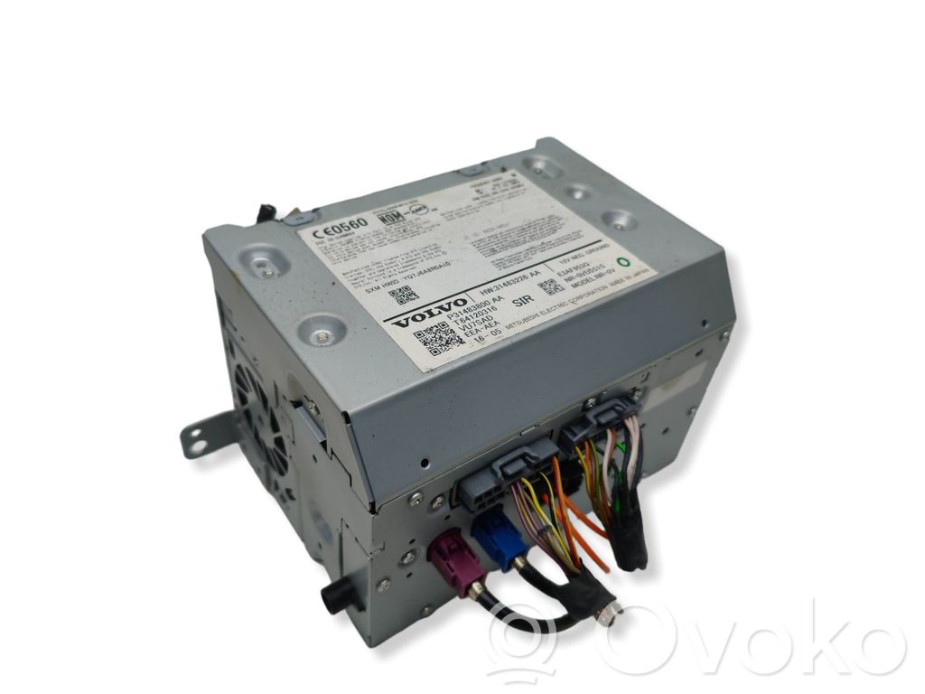 Panel / Radioodtwarzacz CD/DVD/GPS   31483226,T64120316