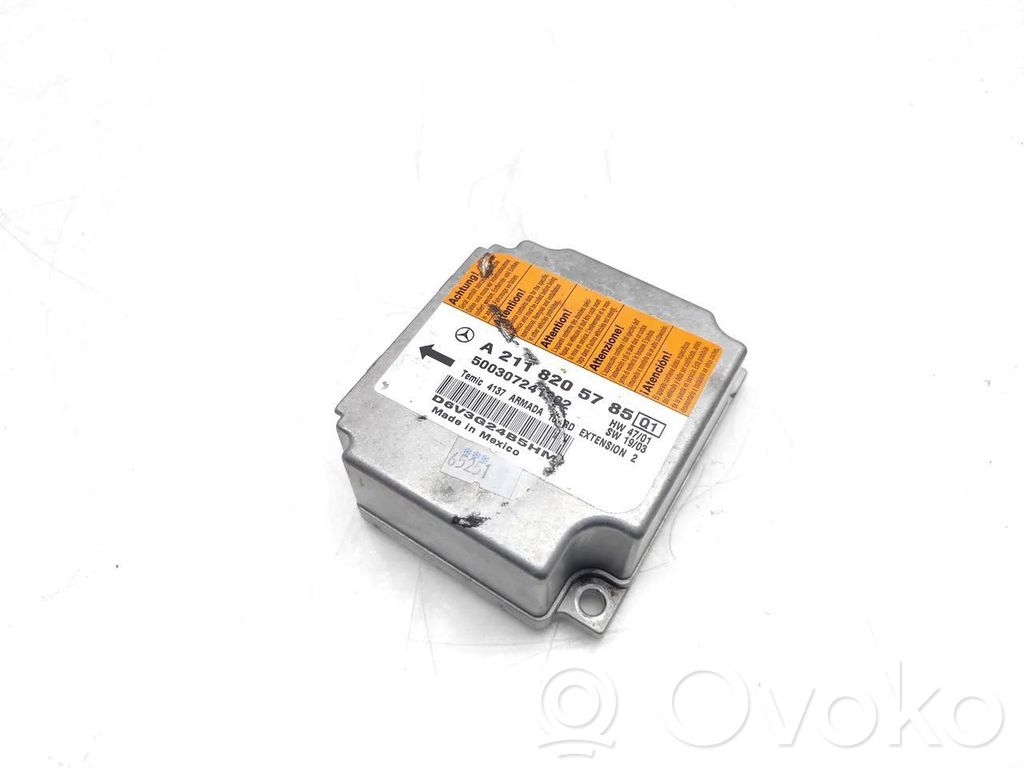 Mercedes-Benz E W211 Airbag control unit/module 