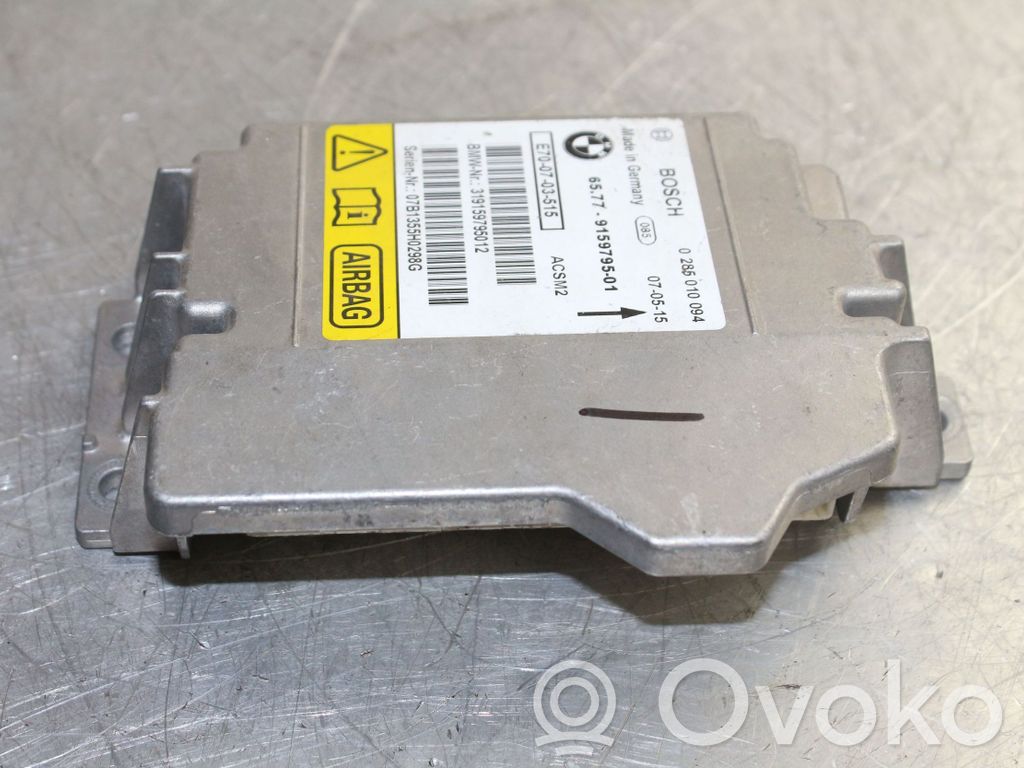 BMW X5 E70 Airbag control unit/module 