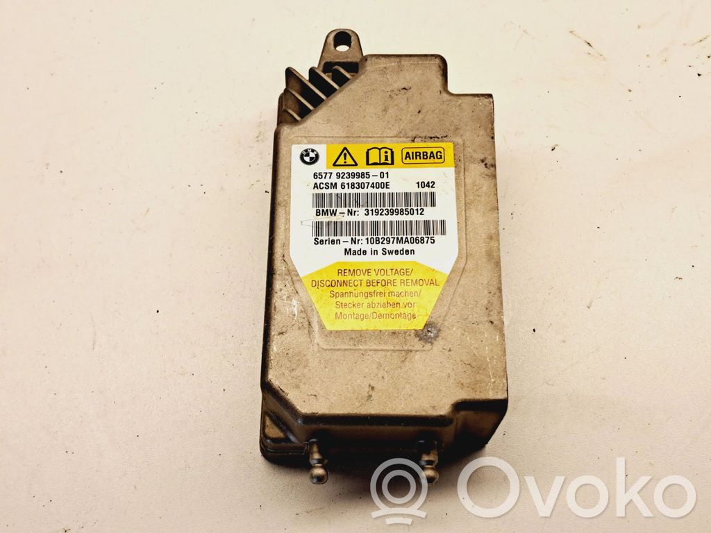 BMW 5 F10 F11 Airbag control unit/module 
