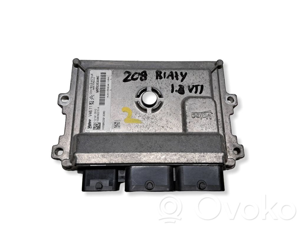 Peugeot 208 I Engine control unit/module 