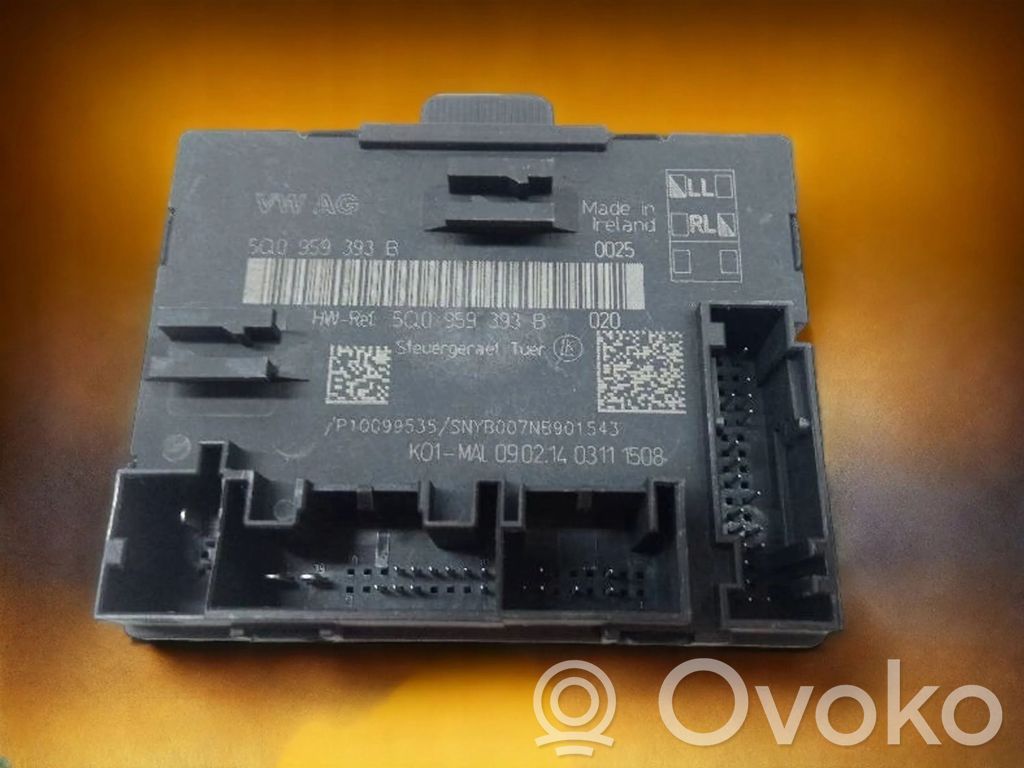 Volkswagen Golf VII Other control units/modules 