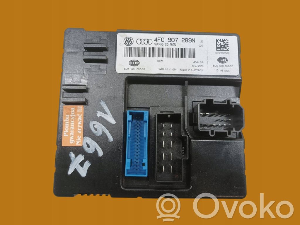 Audi A6 S6 C6 4F Module de contrôle carrosserie centrale 