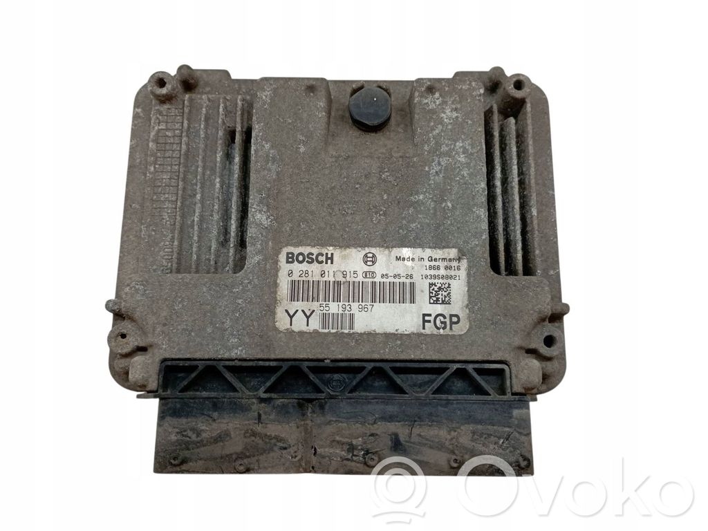 Opel Signum Engine control unit/module 