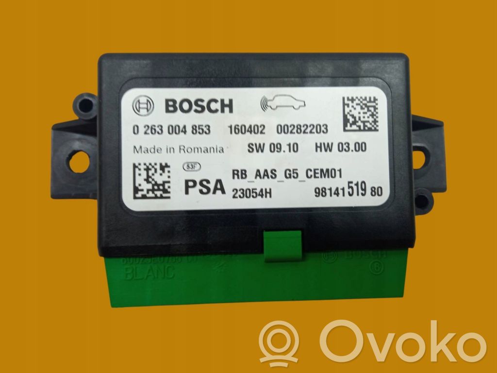 Peugeot 208 I Other control units/modules 