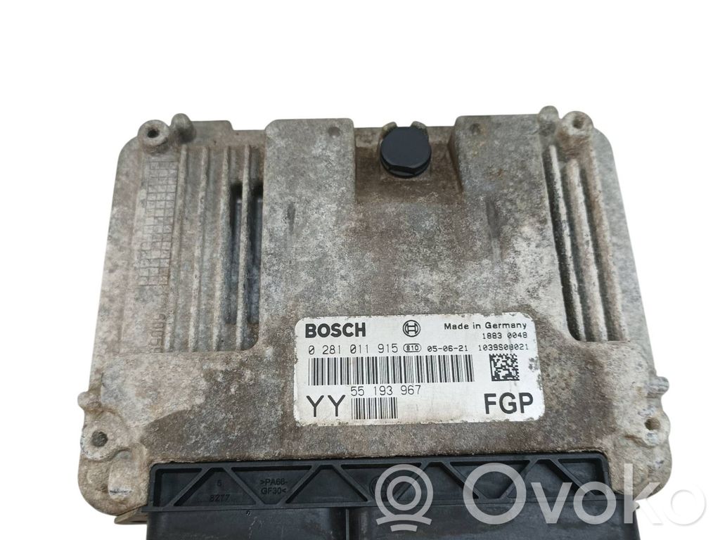 Opel Signum Engine control unit/module 