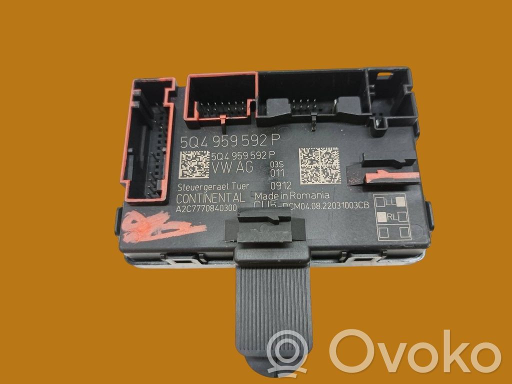 Skoda Karoq Other control units/modules 