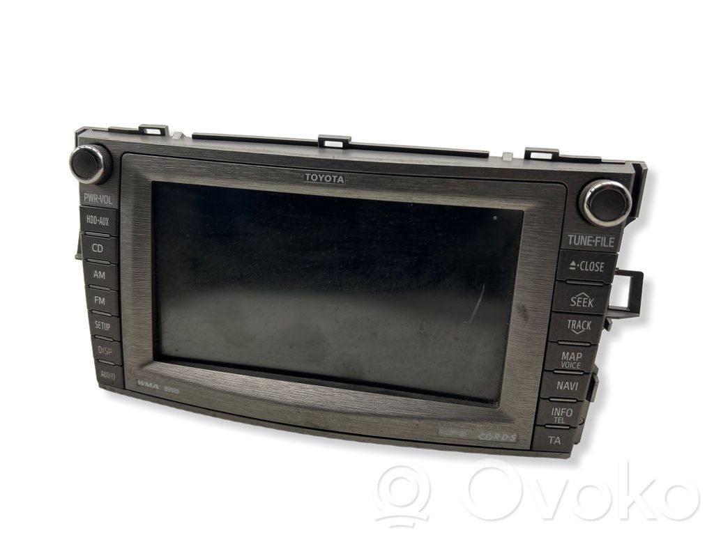 Toyota Verso Unità principale autoradio/CD/DVD/GPS