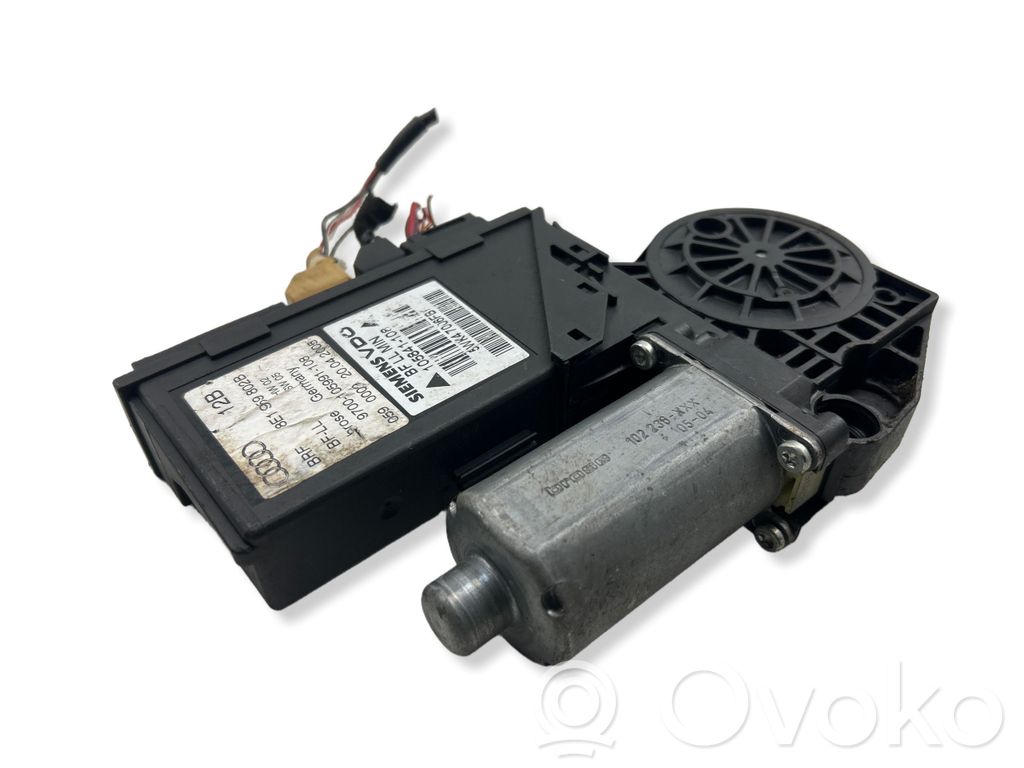 Audi A4 S4 B7 8E 8H Silnik regulatora szyby drzwi przednich 