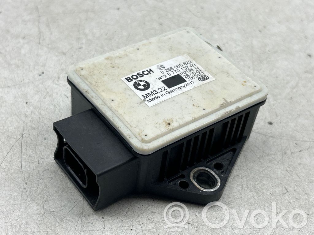 BMW 5 E60 E61 ESP acceleration yaw rate sensor 