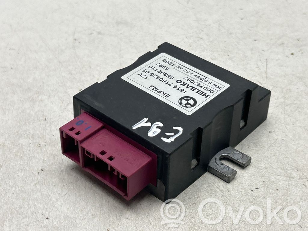 BMW 3 E90 E91 Fuel injection pump control unit/module 