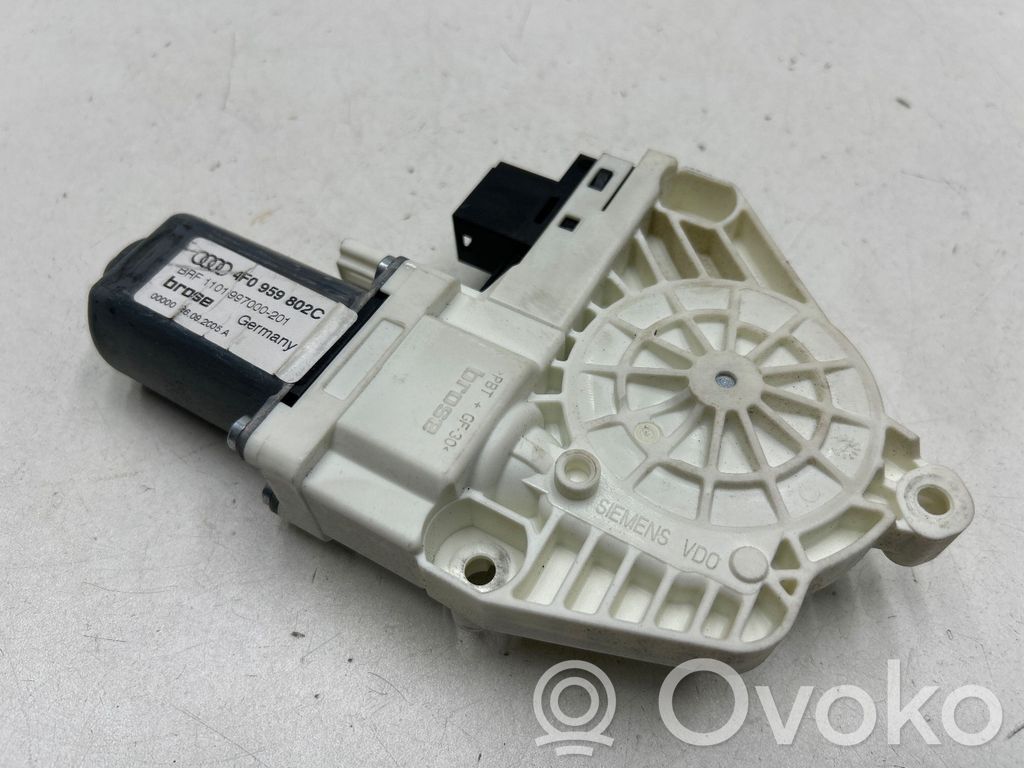 Audi A6 S6 C6 4F Rear door window regulator motor 