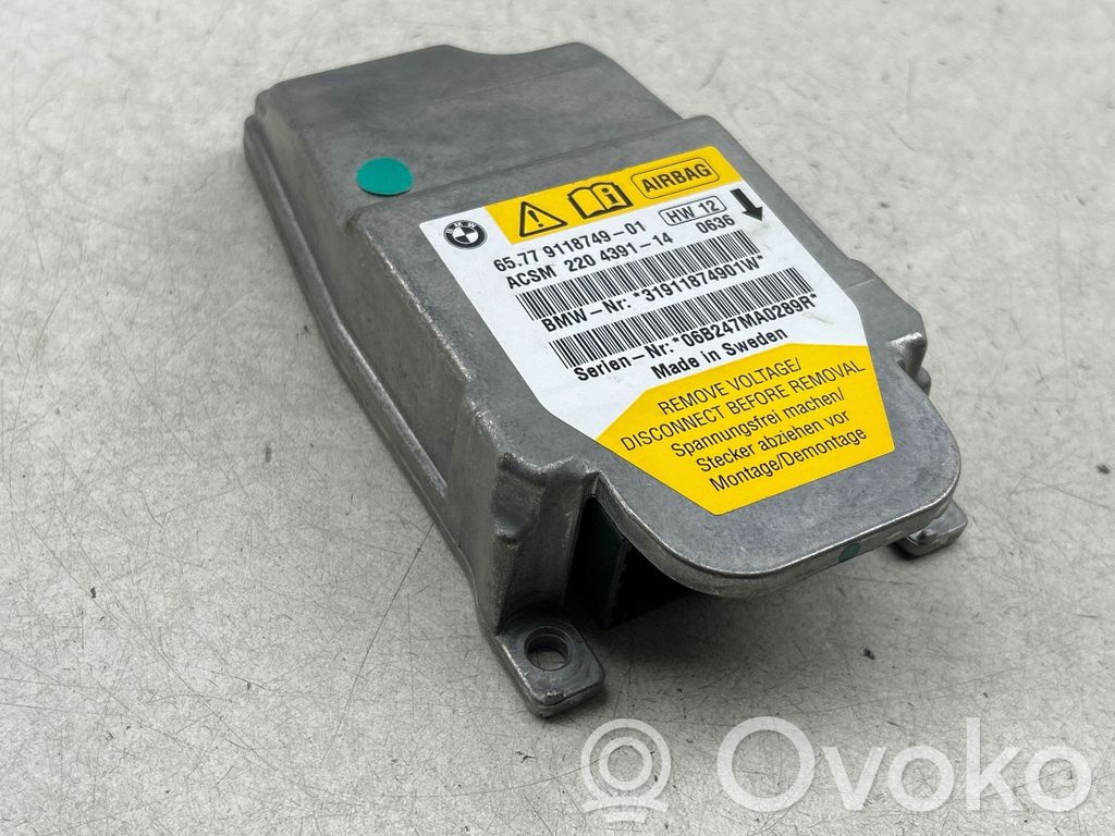 BMW 5 E60 E61 Airbag control unit/module 