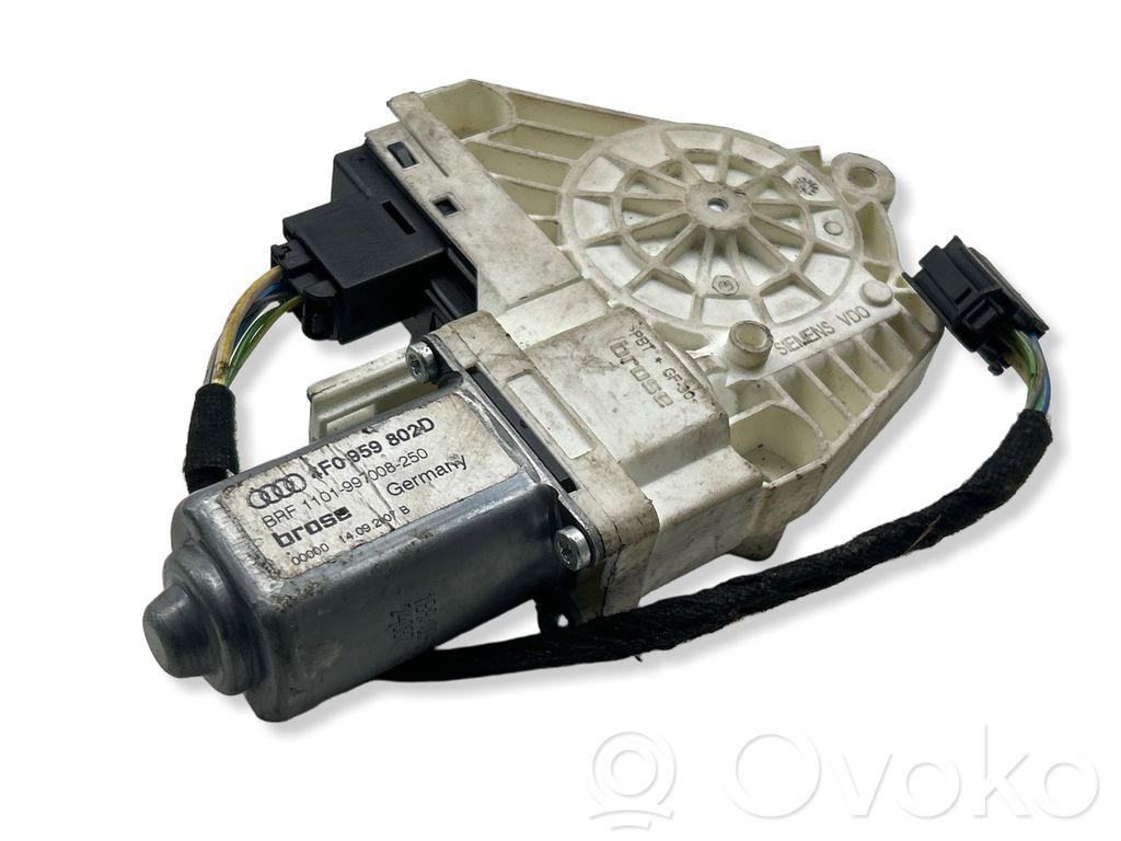 Audi A6 S6 C6 4F Rear door window regulator motor 